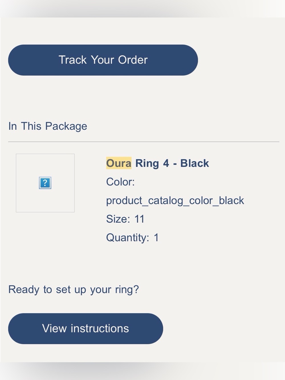 Oura Ring 4 Black with Original Box & Charger - Picture 17 of 17